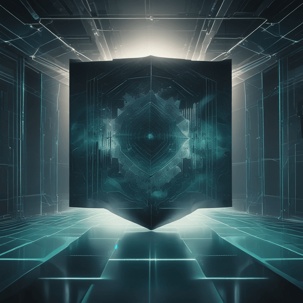 Abstract visualization representing responsible AI development